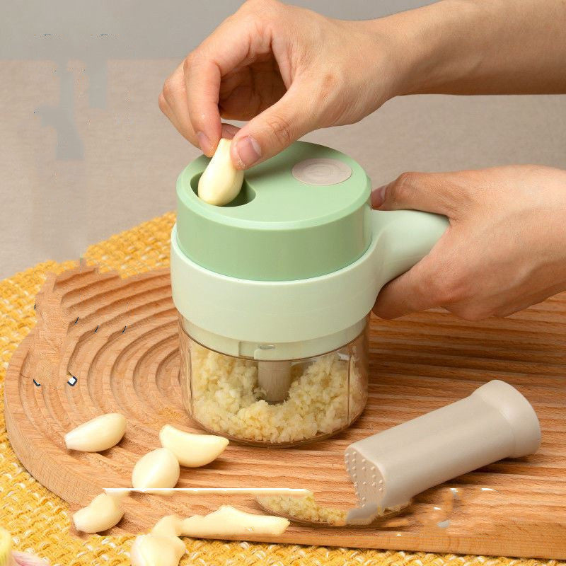 Kitchen Pressing Food Onion Garlic Vegetable Chopper Cutter Slicer Peeler  Dicer